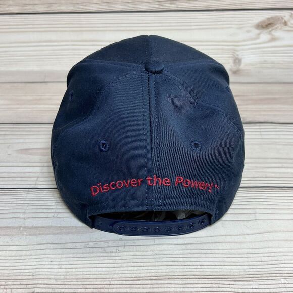 Beck's Hybrid Seed Unisex Adult Small/Teens Snapback Hat Dad Cap Red Blue Farm - Picture 4 of 12